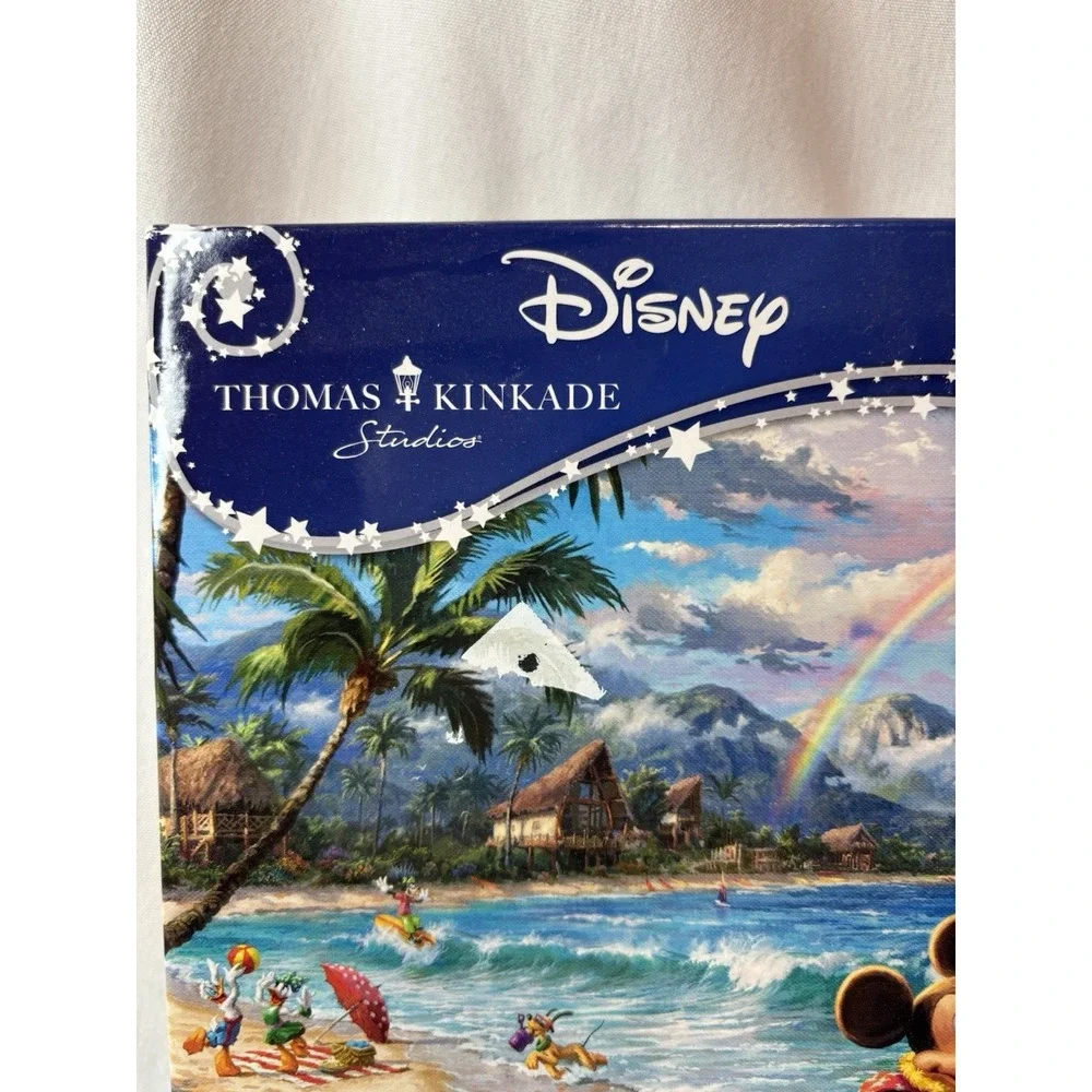 Ceaco Thomas Kinkade Disney Mickey & Minnie Hawaii 1000 Piece Puzzle NIP